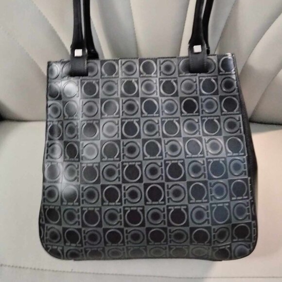 Ferragamo Embossed Tote - Picture 1 of 7